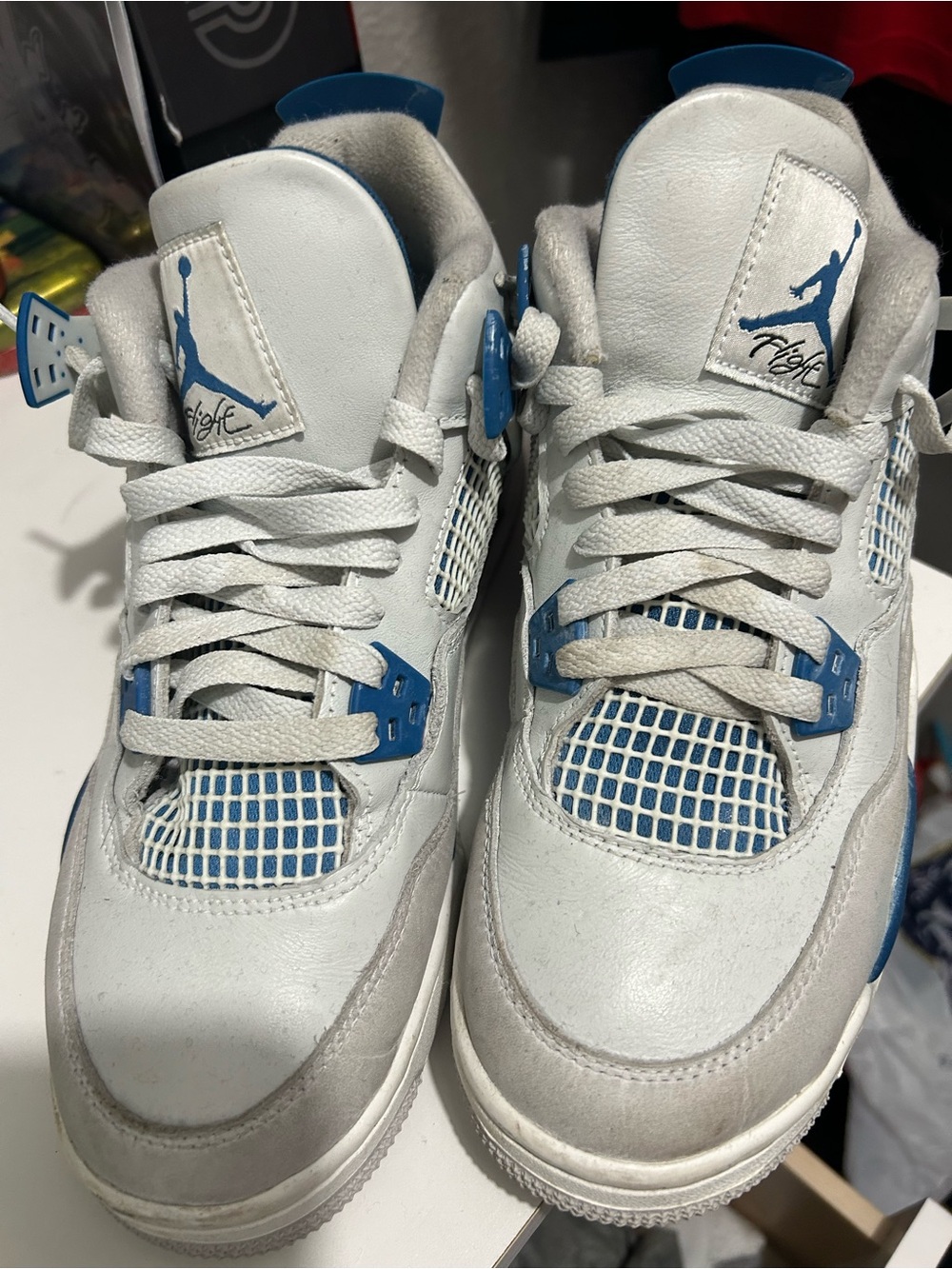 Jordan 4 retro military blue